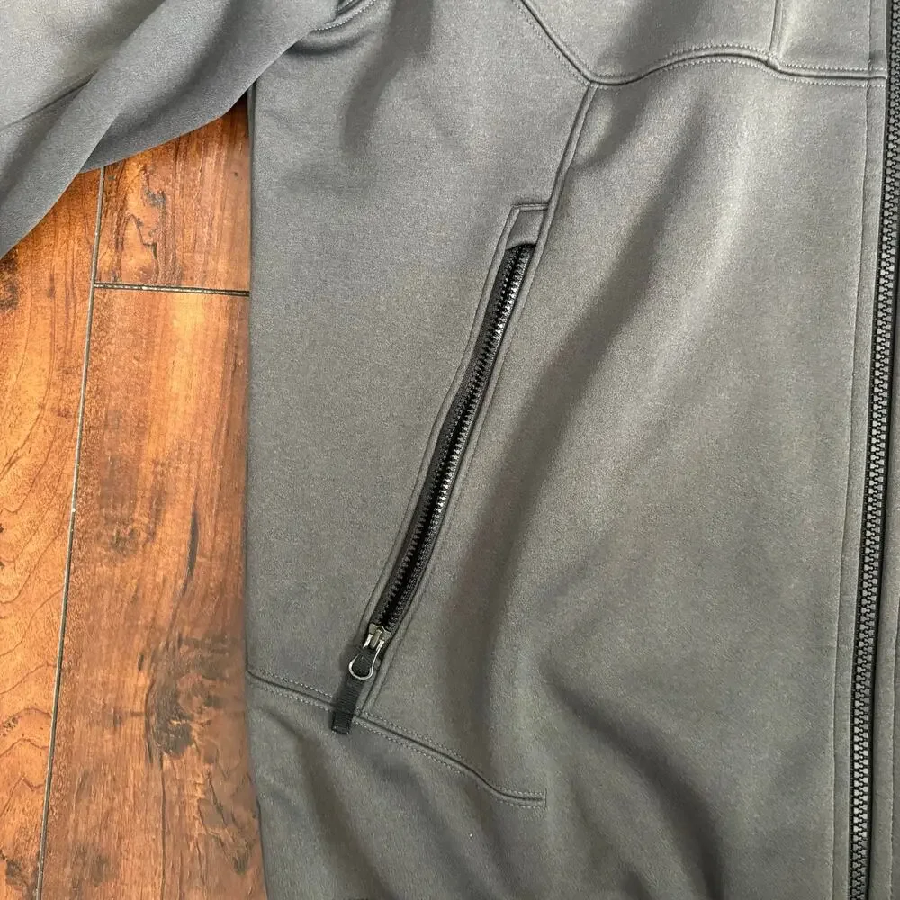 The North Face Windwall Jacket Mens L Gray Outdoors Sportswear Activewear